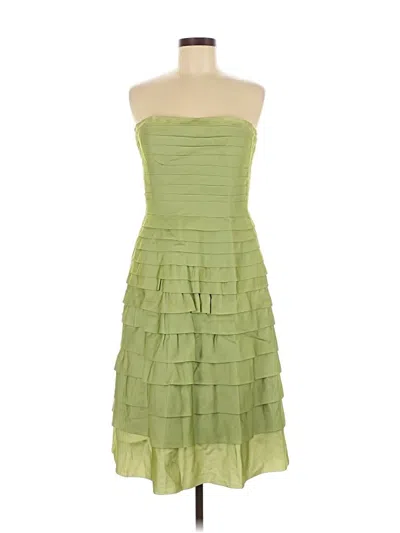 Pre-owned Bcbgmaxazria Cocktail Dress In Green