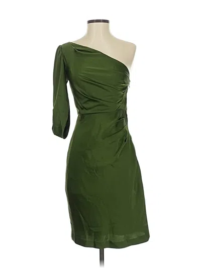 Pre-owned Bcbgmaxazria Cocktail Dress In Green