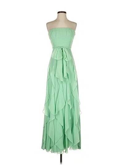 Pre-owned Bcbgmaxazria Cocktail Dress In Green