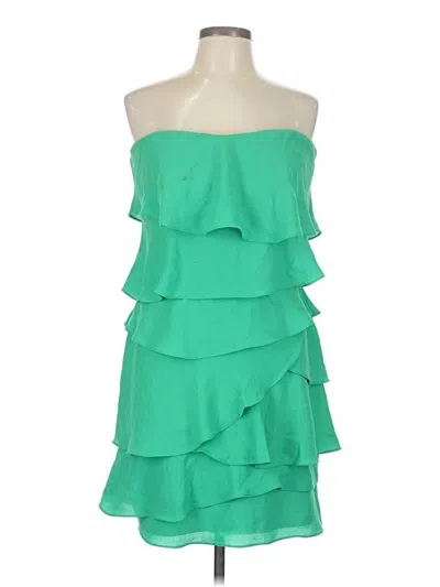 Pre-owned Bcbgmaxazria Cocktail Dress In Green