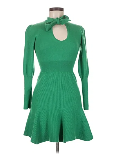 Pre-owned Bcbgmaxazria Cocktail Dress In Green