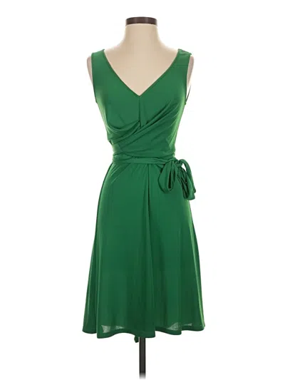 Pre-owned Bcbgmaxazria Cocktail Dress In Green
