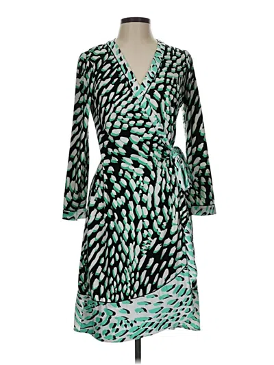 Pre-owned Bcbgmaxazria Cocktail Dress In Green