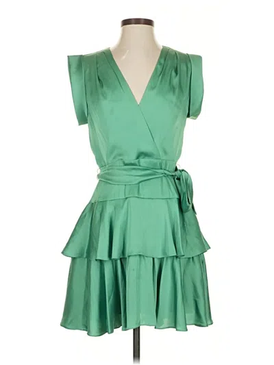 Pre-owned Bcbgmaxazria Cocktail Dress In Green