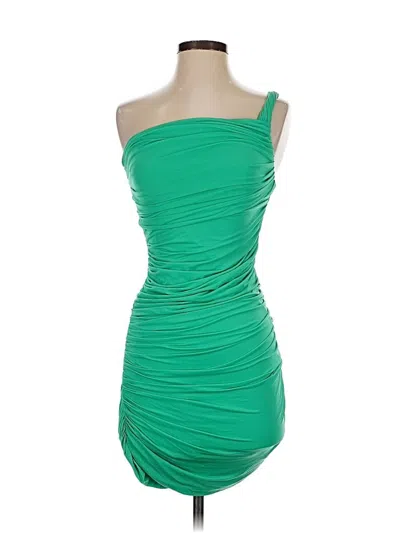 Pre-owned Bcbgmaxazria Cocktail Dress In Green