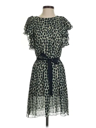 Pre-owned Bcbgmaxazria Cocktail Dress In Green