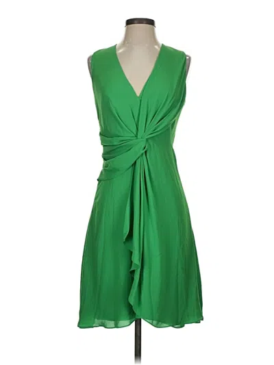Pre-owned Bcbgmaxazria Cocktail Dress In Green