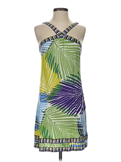 Pre-owned Bcbgmaxazria Cocktail Dress In Green