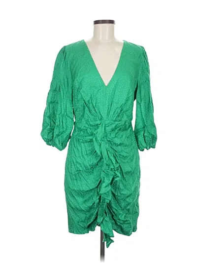 Pre-owned Bcbgmaxazria Cocktail Dress In Green