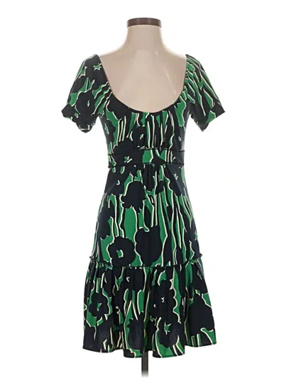 Pre-owned Bcbgmaxazria Cocktail Dress In Green