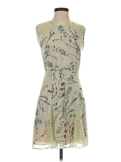 Pre-owned Bcbgmaxazria Cocktail Dress In Green
