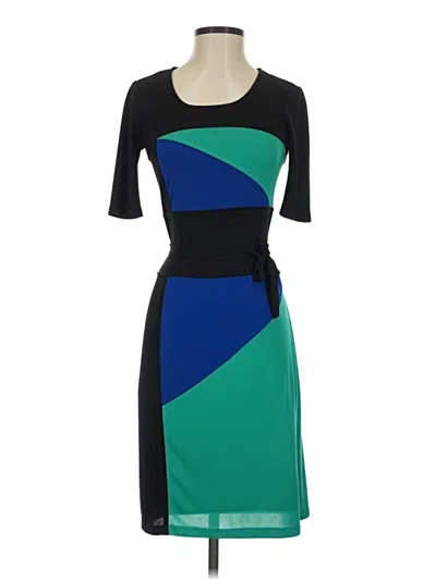Pre-owned Bcbgmaxazria Cocktail Dress In Green