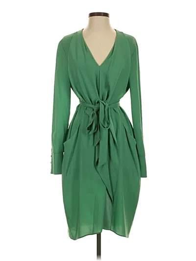 Pre-owned Bcbgmaxazria Cocktail Dress In Green