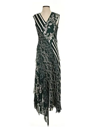 Pre-owned Bcbgmaxazria Cocktail Dress In Green