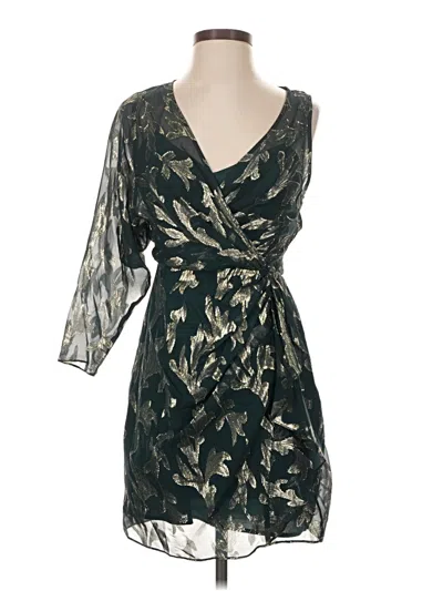 Pre-owned Bcbgmaxazria Cocktail Dress In Green