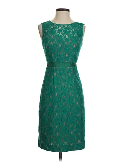 Pre-owned Bcbgmaxazria Cocktail Dress In Green