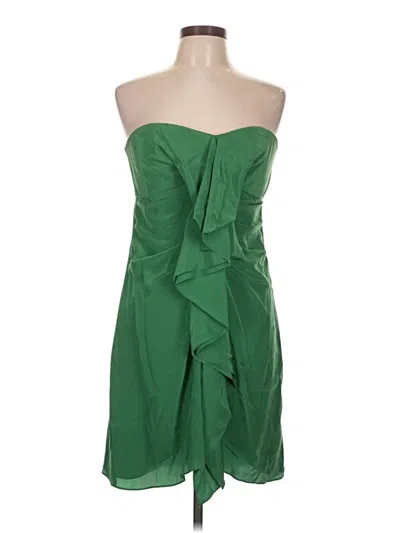 Pre-owned Bcbgmaxazria Cocktail Dress In Green