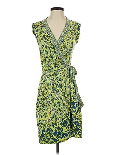 Pre-owned Bcbgmaxazria Cocktail Dress In Green