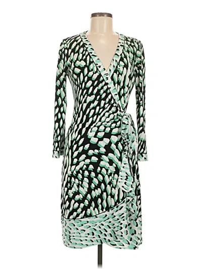 Pre-owned Bcbgmaxazria Cocktail Dress In Green