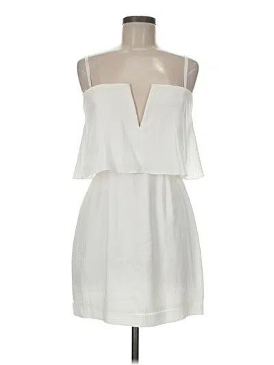Pre-owned Bcbgmaxazria Cocktail Dress In Ivory