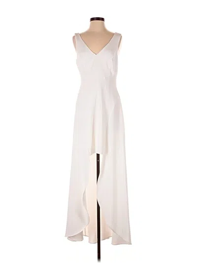 Pre-owned Bcbgmaxazria Cocktail Dress In Ivory