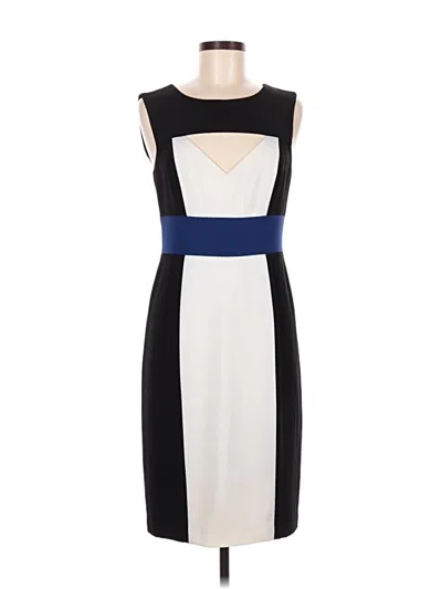 Pre-owned Bcbgmaxazria Cocktail Dress In Ivory
