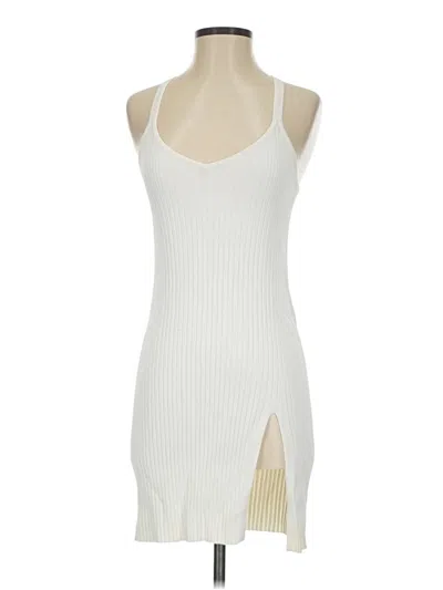 Pre-owned Bcbgmaxazria Cocktail Dress In Ivory