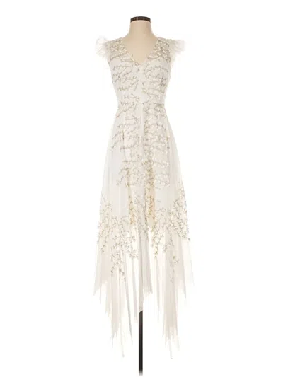 Bcbgmaxazria Cocktail Dress In Ivory