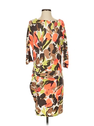 Pre-owned Bcbgmaxazria Cocktail Dress In Orange