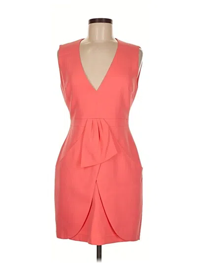 Pre-owned Bcbgmaxazria Cocktail Dress In Orange