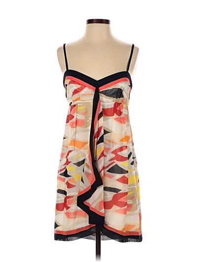 Pre-owned Bcbgmaxazria Cocktail Dress In Orange