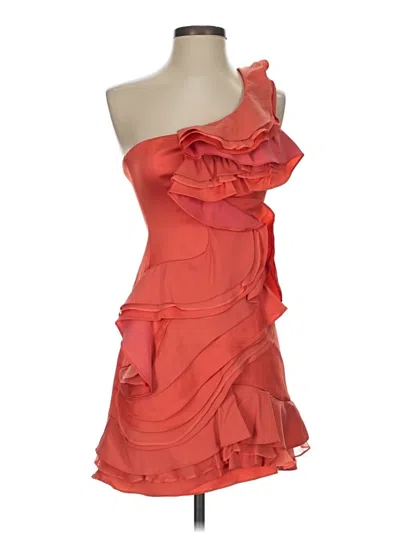 Bcbgmaxazria Cocktail Dress In Orange