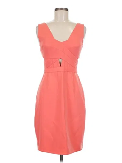 Pre-owned Bcbgmaxazria Cocktail Dress In Orange