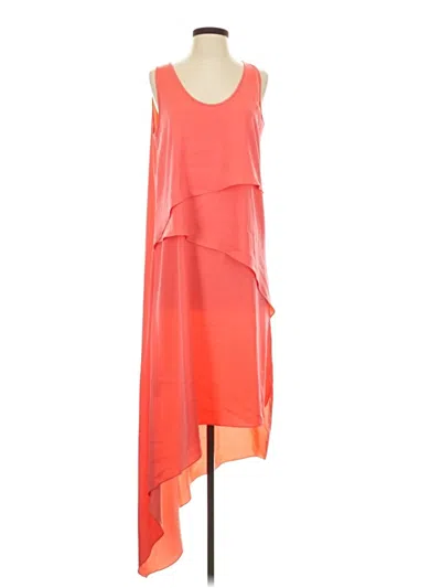 Pre-owned Bcbgmaxazria Cocktail Dress In Orange