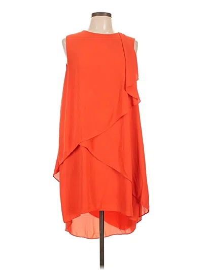 Pre-owned Bcbgmaxazria Cocktail Dress In Orange