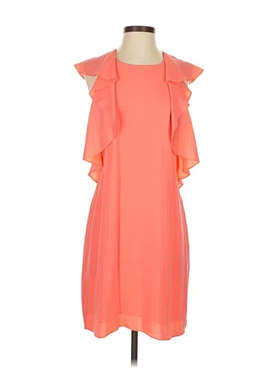 Pre-owned Bcbgmaxazria Cocktail Dress In Orange