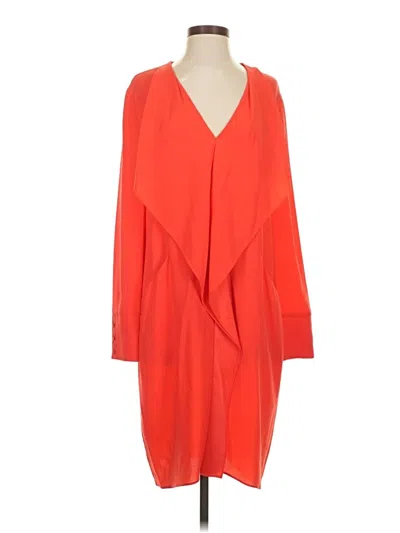 Pre-owned Bcbgmaxazria Cocktail Dress In Orange