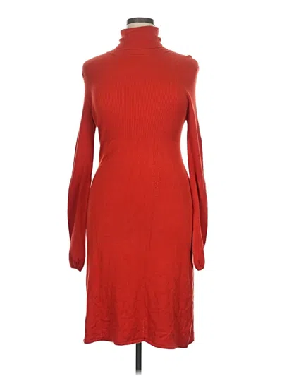 Pre-owned Bcbgmaxazria Cocktail Dress In Orange