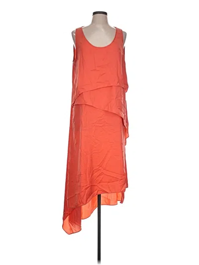 Pre-owned Bcbgmaxazria Cocktail Dress In Orange