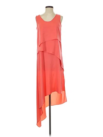 Pre-owned Bcbgmaxazria Cocktail Dress In Orange
