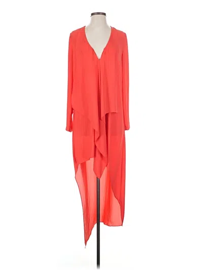 Pre-owned Bcbgmaxazria Cocktail Dress In Orange