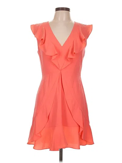 Pre-owned Bcbgmaxazria Cocktail Dress In Orange
