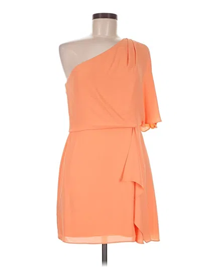 Pre-owned Bcbgmaxazria Cocktail Dress In Orange