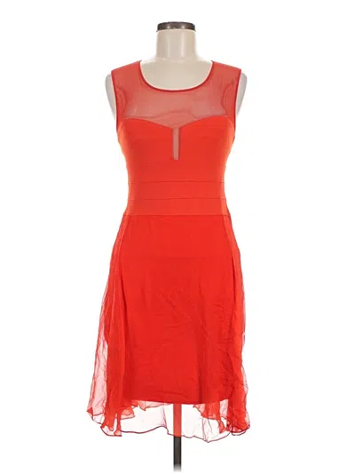 Bcbgmaxazria Cocktail Dress In Orange