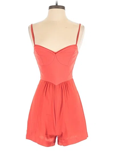 Pre-owned Bcbgmaxazria Cocktail Dress In Orange