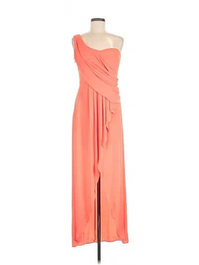 Pre-owned Bcbgmaxazria Cocktail Dress In Orange