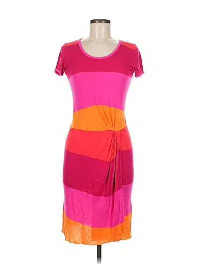 Pre-owned Bcbgmaxazria Cocktail Dress In Pink