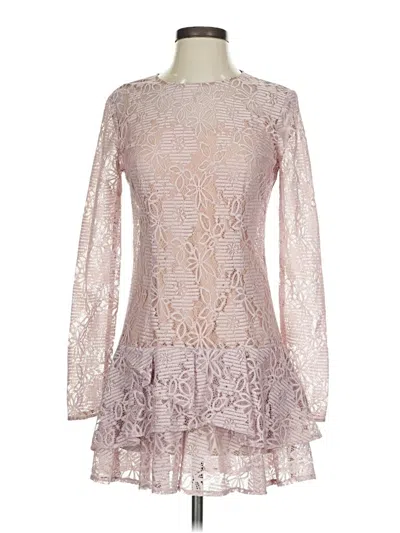 Pre-owned Bcbgmaxazria Cocktail Dress In Pink