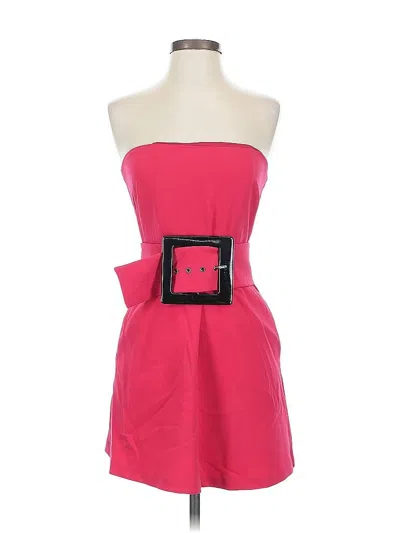 Pre-owned Bcbgmaxazria Cocktail Dress In Pink