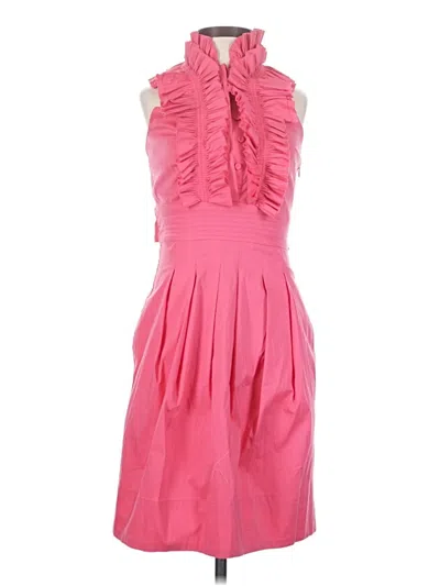 Pre-owned Bcbgmaxazria Cocktail Dress In Pink